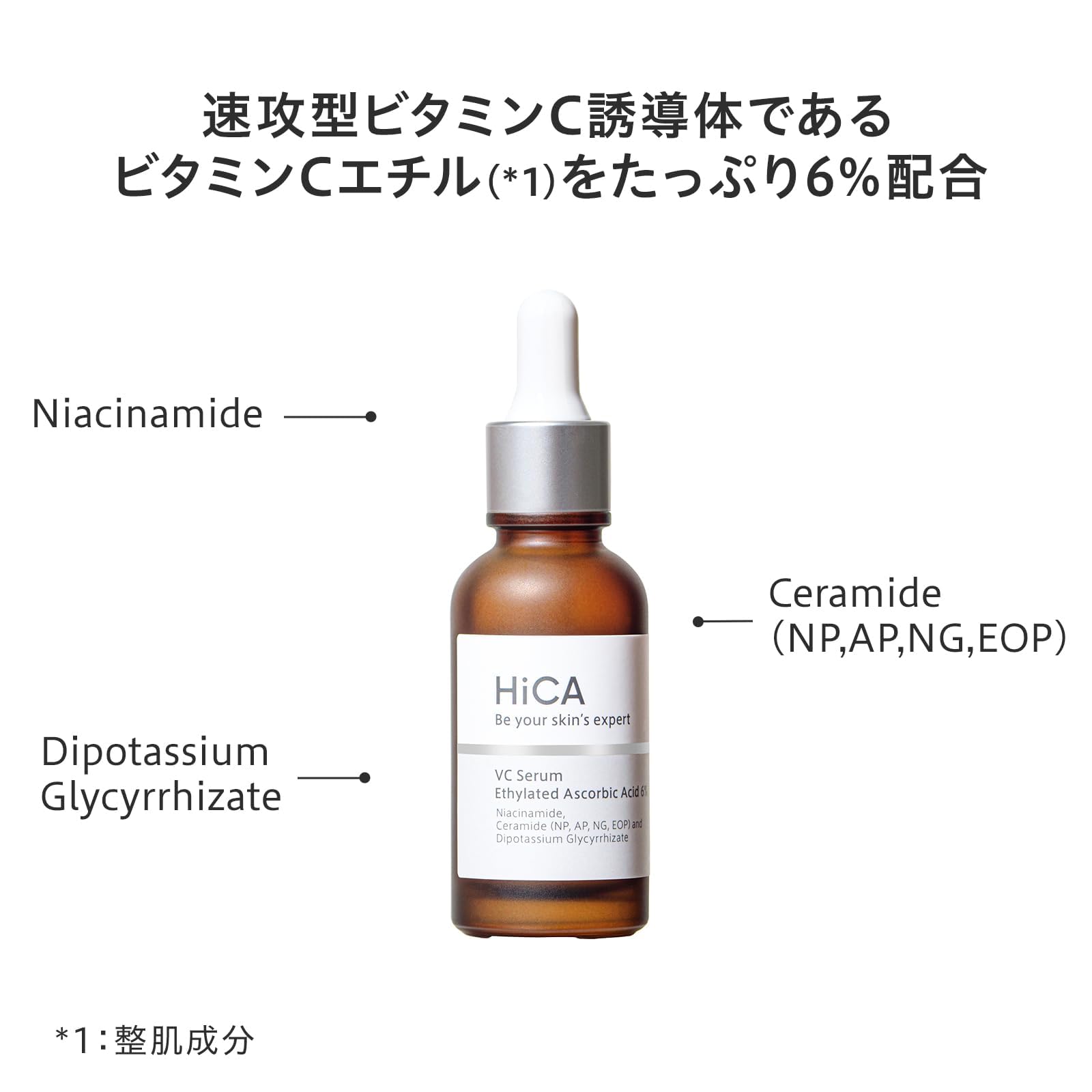 Amazon.co.jp: HiCA Cセラム ビタミンC誘導体6% 28ml 無添加 日本製